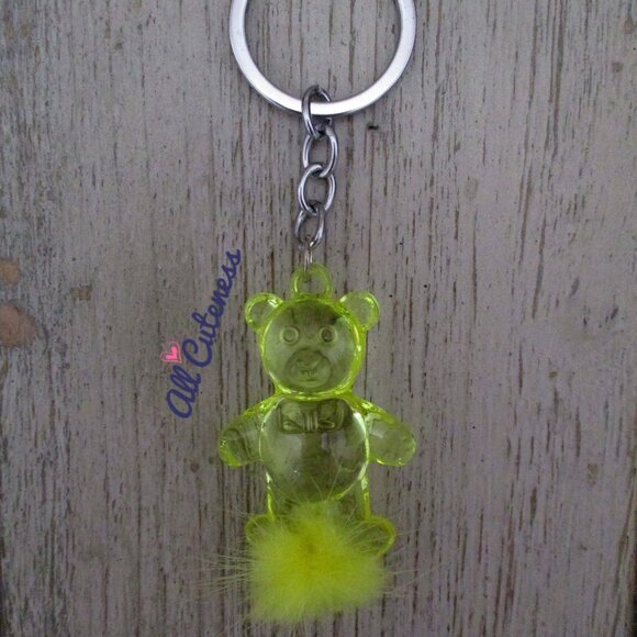 Yellow Bear Keychain - Picture 3 of 6